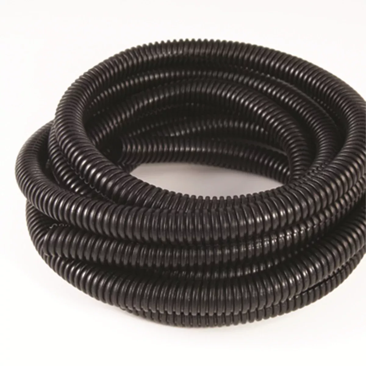 1/4" I.D. Black Split Loom Flex-Guard Tubing 14 Ft JTT4304F The Best Connection
