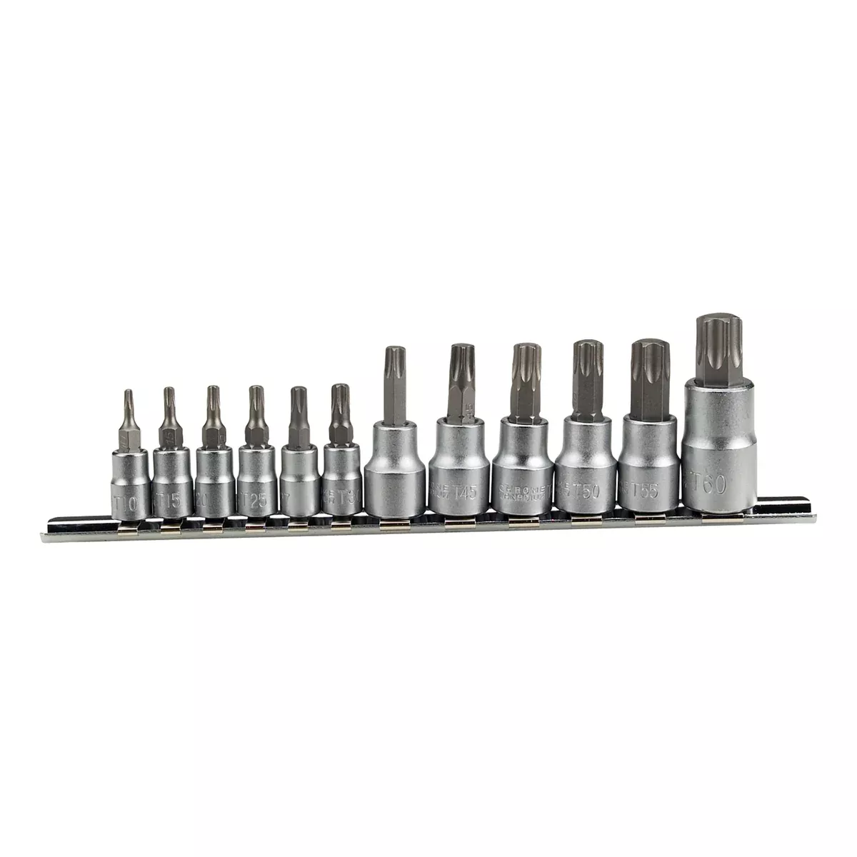 12-Piece Star Bit Socket Set ChrV WLMW1335 Wilmar Corp. / Performance Tool