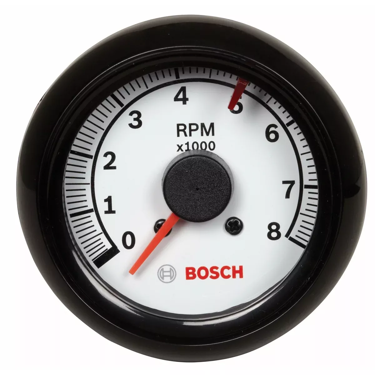 2-5/8" Tachometer, White/Black BOSFST7904 Bosch