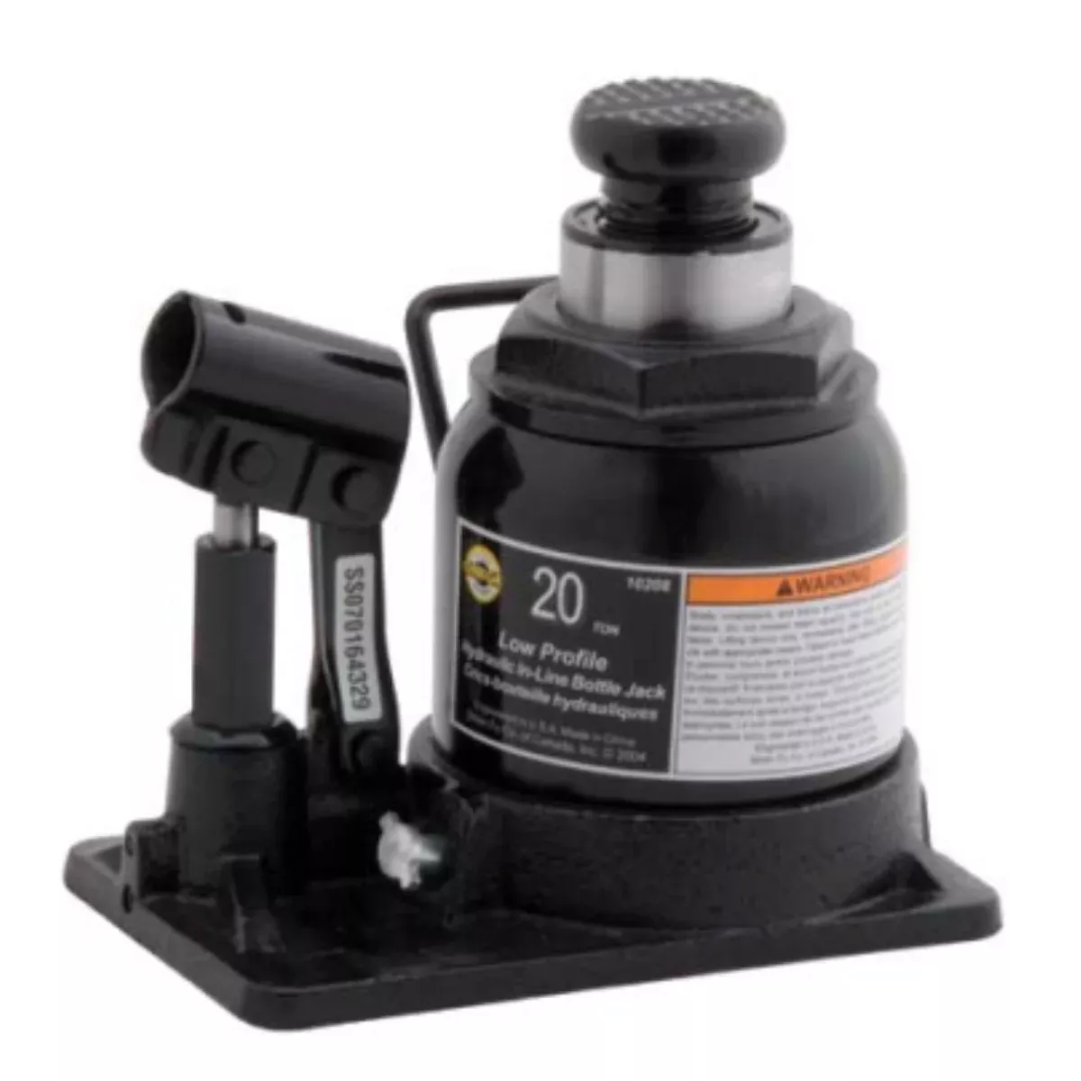 20 Ton "Shorty" In-Line Bottle Jack OME10208 Omega