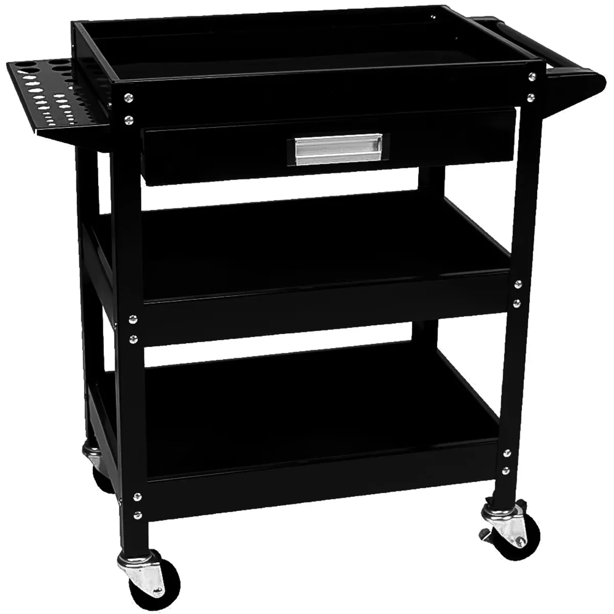 3-Shelf Utility Cart w/Drawer WLMW54006 Wilmar Corp. / Performance Tool