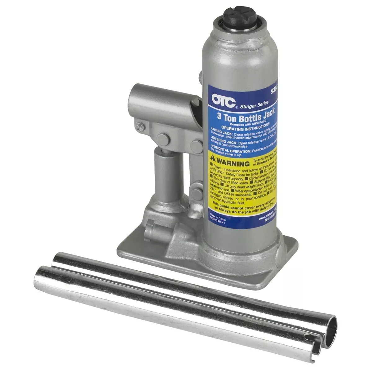 3 Ton Stinger Bottle Jack OTC9303 OTC