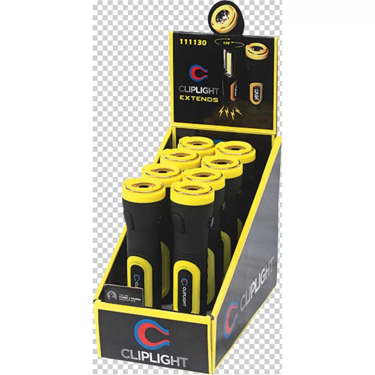 8-Pack Work Light Display Box CLP111130-D Clip Light Manufacturing