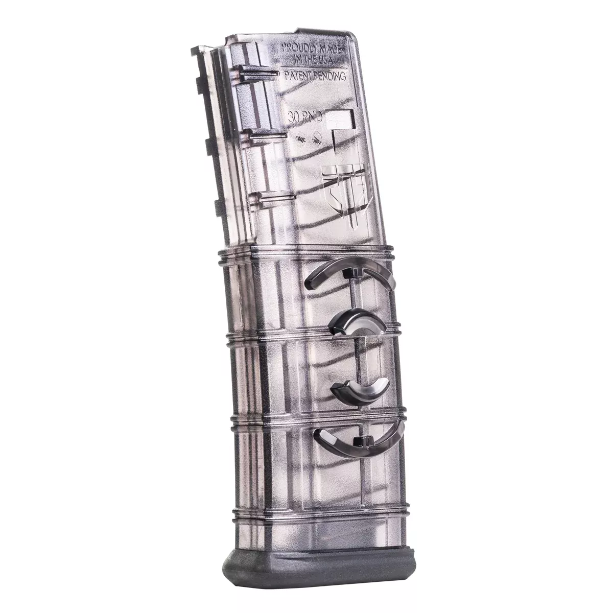 AR15 Magazine, 30RD, Smoke, with Coupler EEEAR15-30C ETS GROUP / ELITE TACTICAL SYSTEMS GROUP