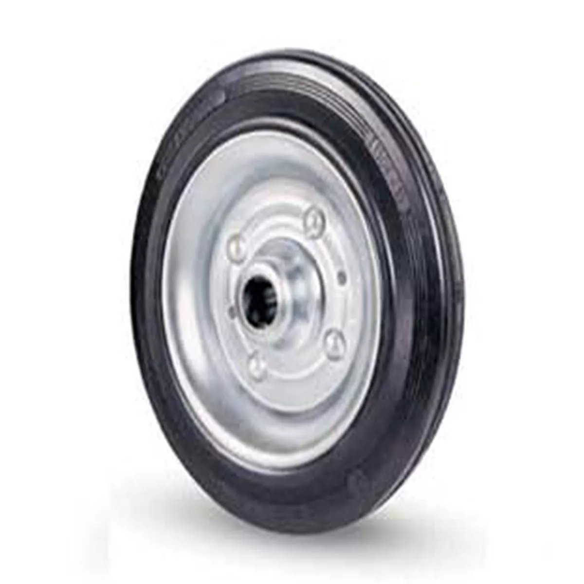 AVO Industrial rubber wheels 112mm.15040hole mm.15 load capacity Kg.135