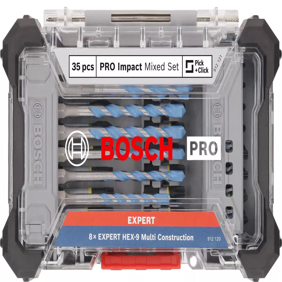 Bosch Professional Impact Mixed Set, 35 pcs 2608521U82