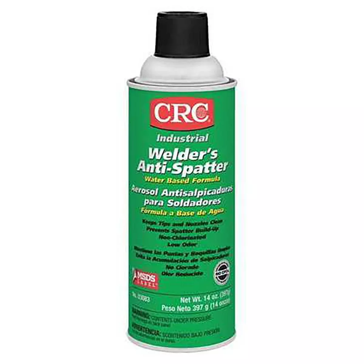 CRC 3083 Welder's Anti-Spatter Spray 16 oz Aerosol Can White