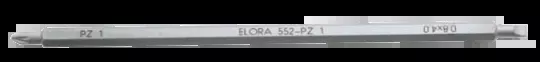 Elora Screwdriver blade Variant plain slot and pozidriv 552-PZ 2