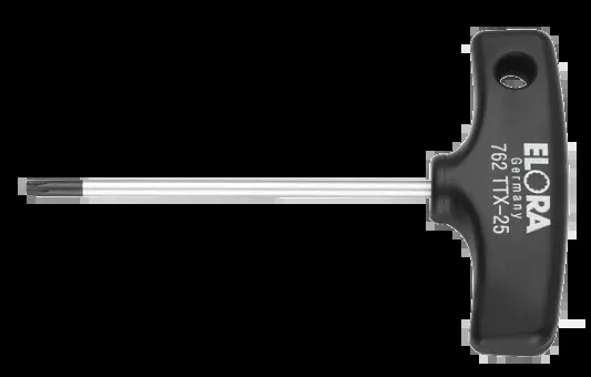 Elora Tamper-TORX-Screwdriver with T-handle 762TTX-15