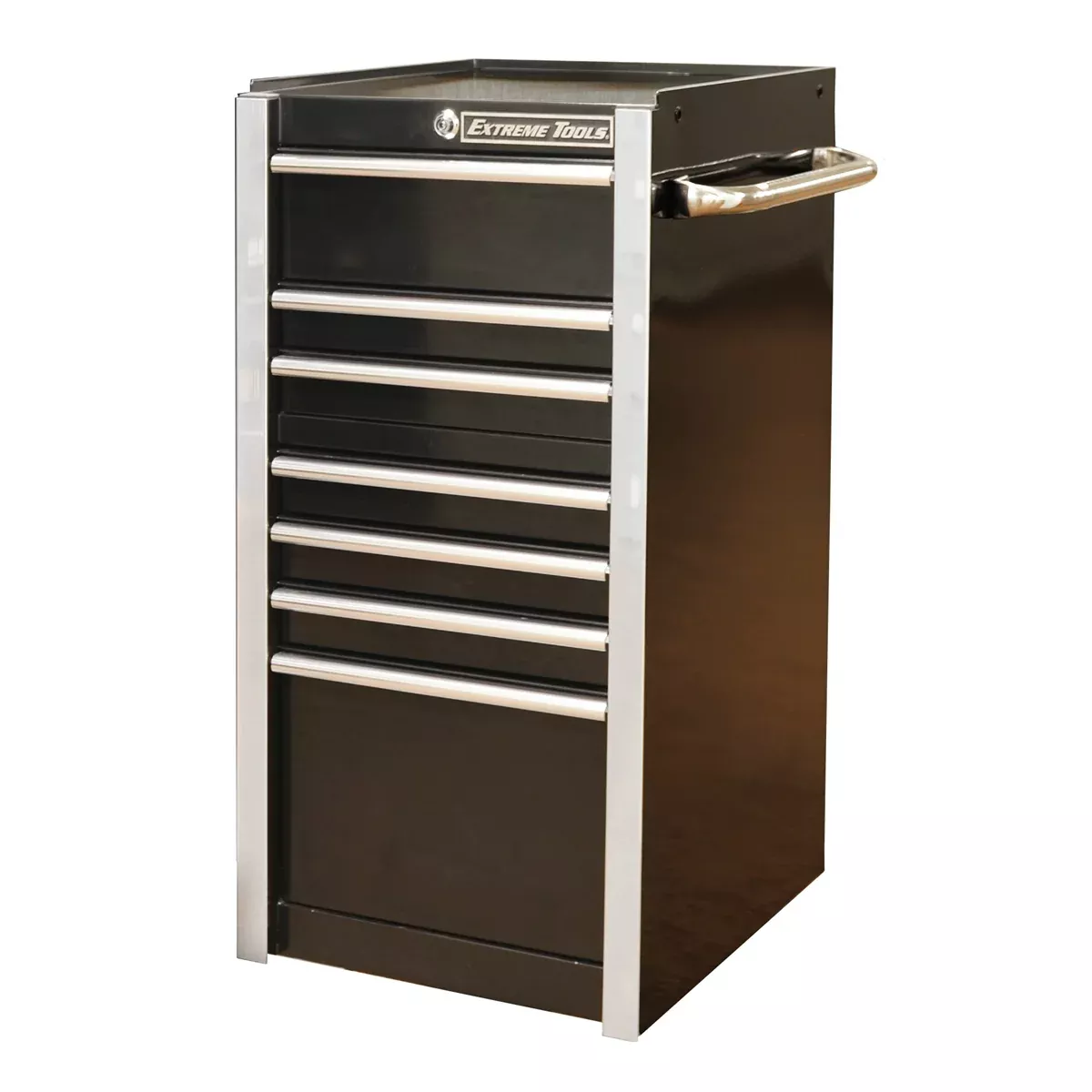 Extreme Tools 19" 7-Drawer Side Box, Black EXTRX192507SBBK Extreme Tools