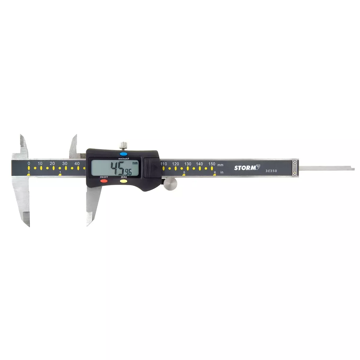 Fractional Electronic DIgital Caliper CEN3C350 Central Tools