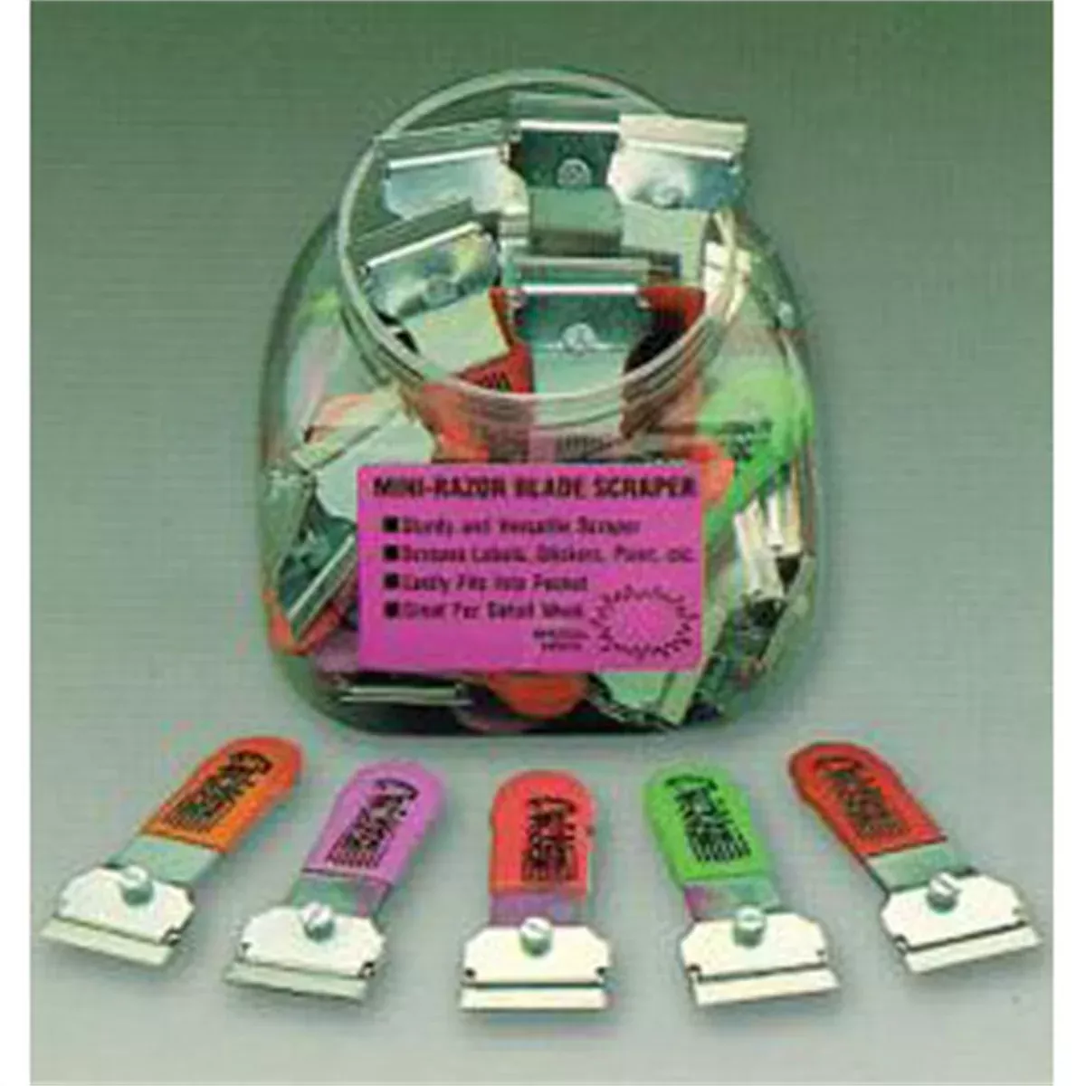 Mini Scraper 30 Piece Bucket CAL701-30 Horizon Tool