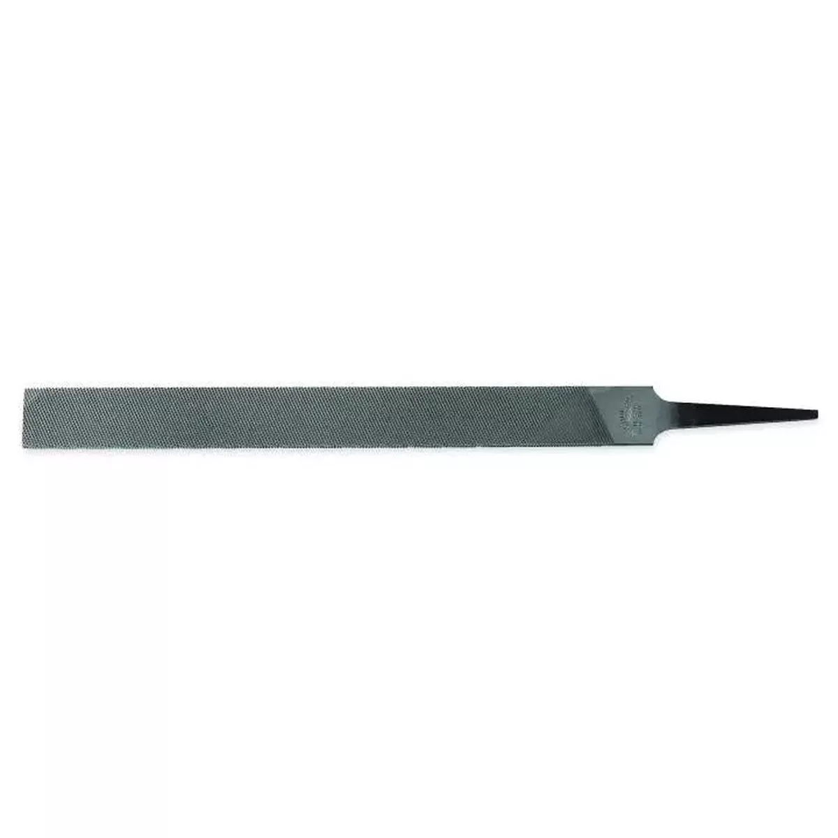 NICHOLSON Rectangular Double Cut Bastard Hand File, 8 in - GW 05853N
