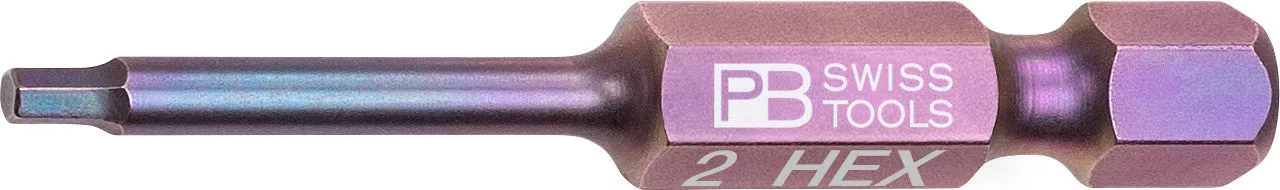 PB Swiss PrecisionBit Design E 6.3 (1/4") for Hex Socket Screws 2mm
