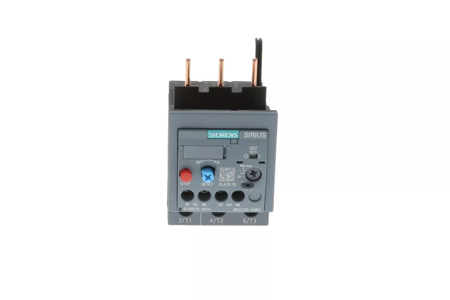 Siemens Industrial Controls 3Ru2136-4Hb0 - 40-50Amp Overload Relay