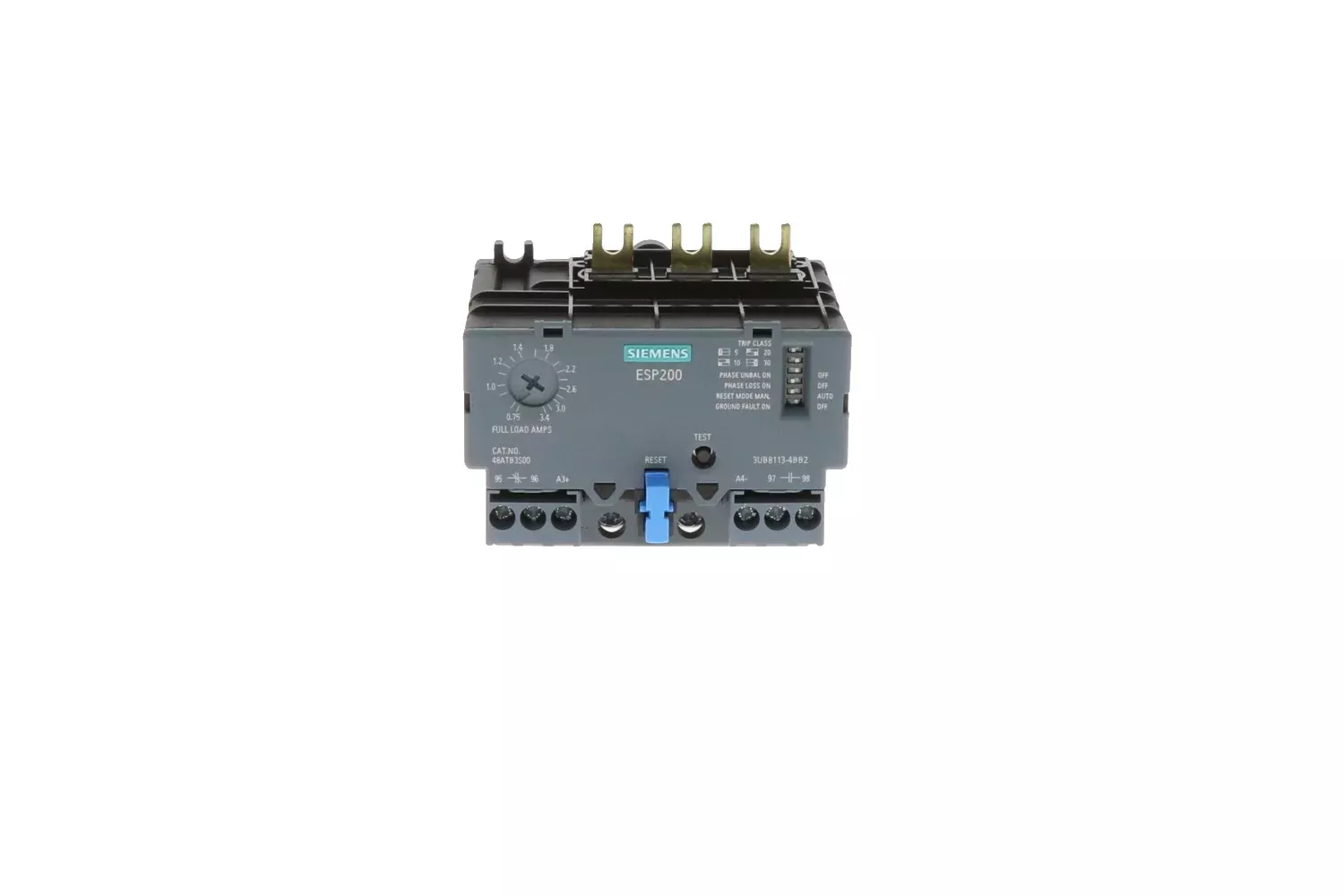 Siemens Industrial Controls 3Ub81134Bb2 - .75/3.4A 3Ph Overload Relay