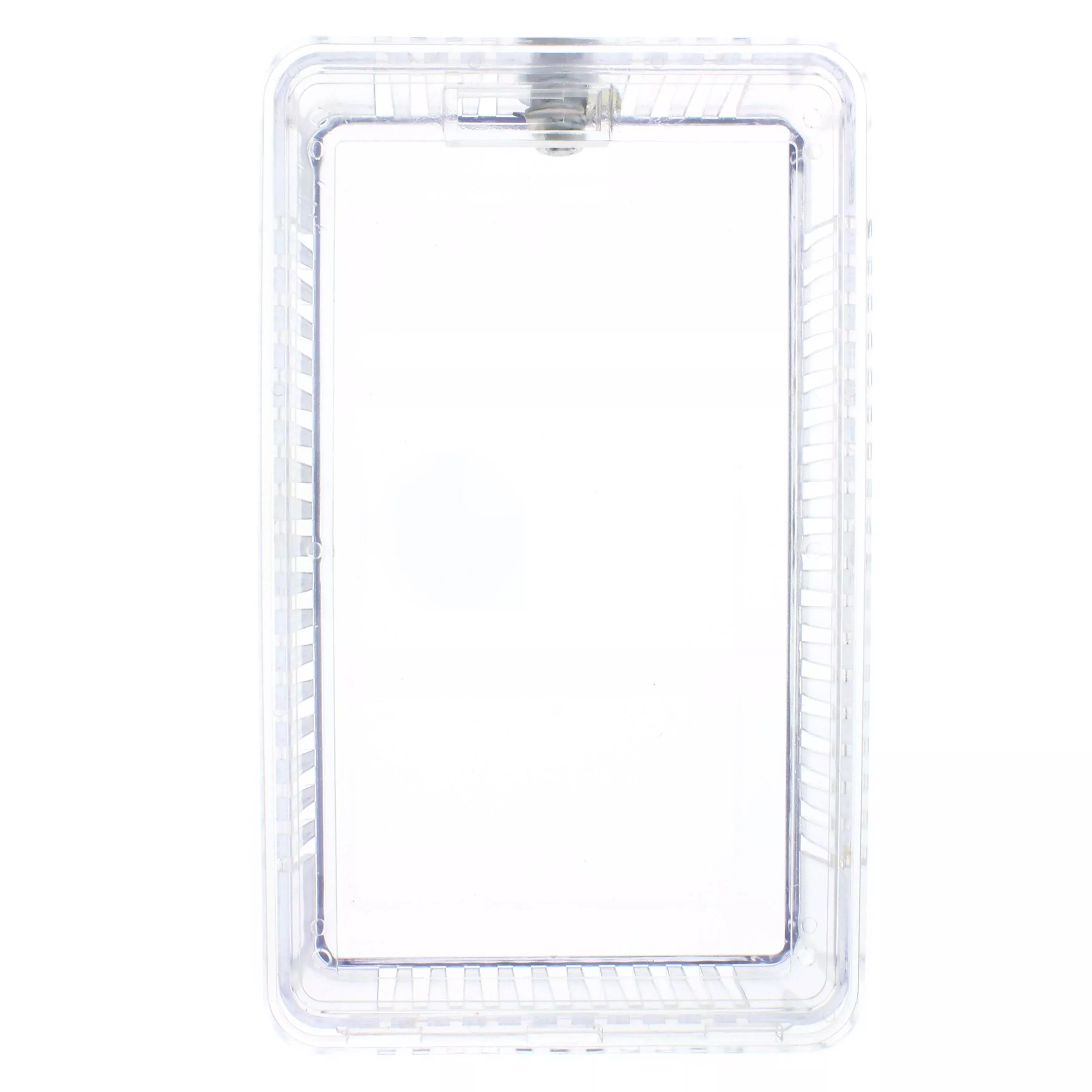 White Rodgers F29-0198 Clear Plastic Thermostat Guard With Ring & Solid Base Replaces F29-0144 F29-0228