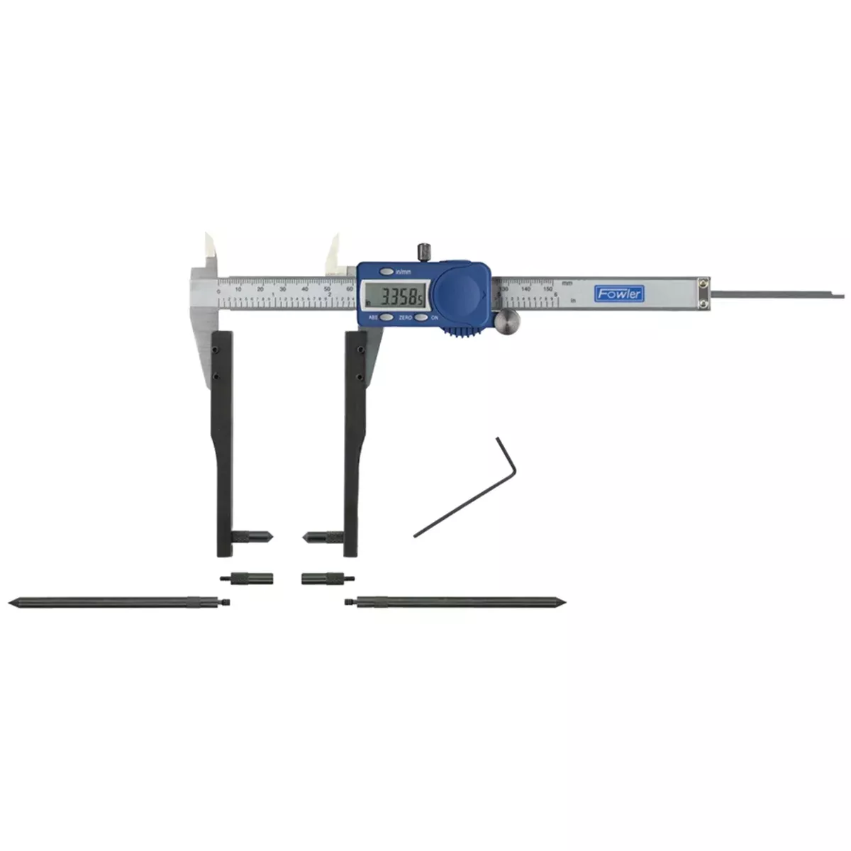 XTra Value Cal Drum and Rotor Measuring Kit with Caliper FOW74-101-777 Fowler
