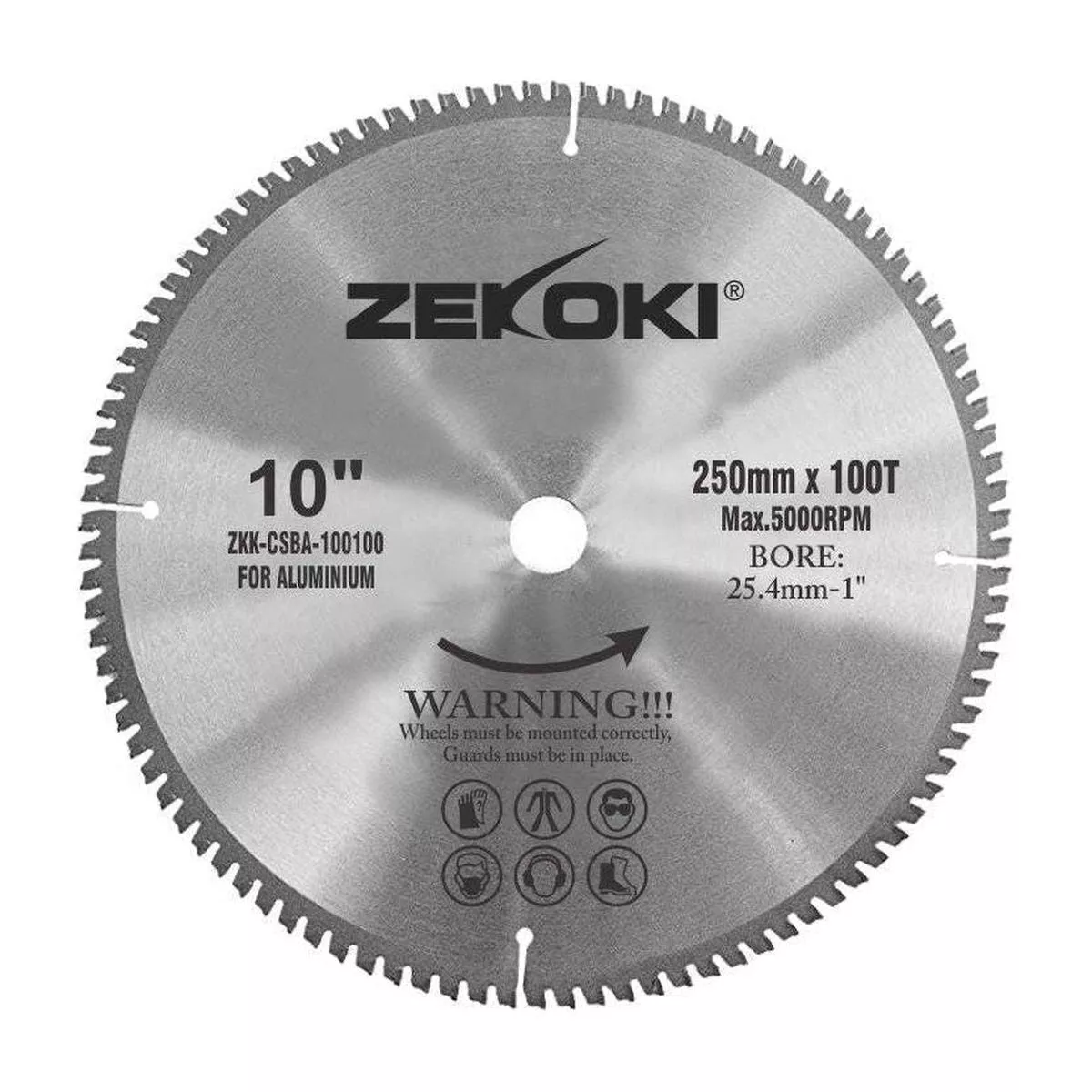 Zekoki Circular Saw Blade for Aluminum